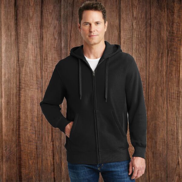 F282 Adult Super Heavyweight Full Zip Sweatshirt Thumbnail